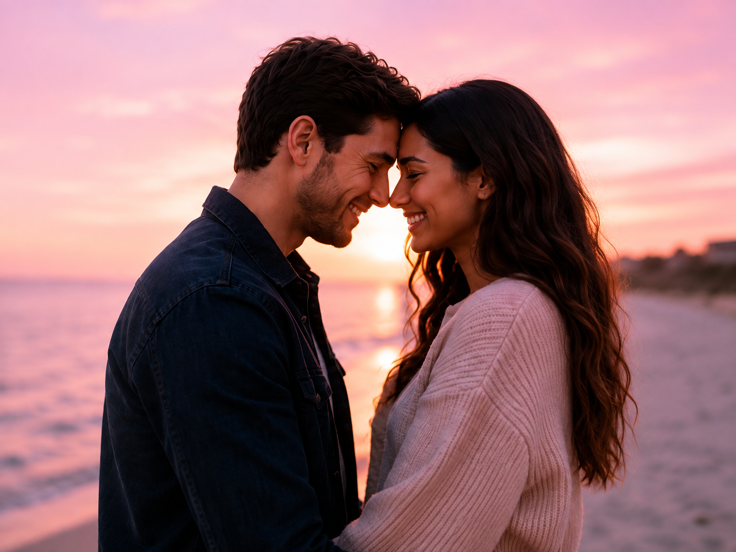 LovelleDate Romantic Couple at Sunset